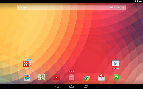 Screenshot Google Now Launcher v1.0.9.1039417