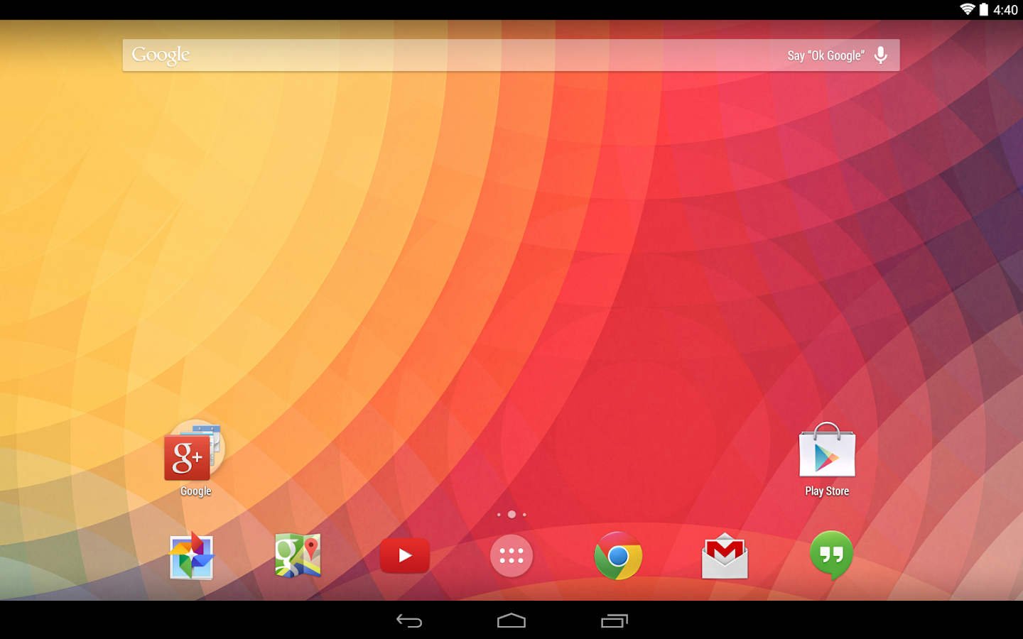 Google Now Launcher - screenshot