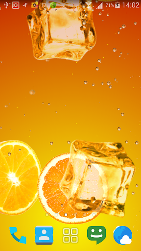 Orange juice live wallpapers
