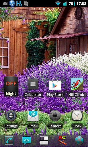 Lavender Garden Live Wallpaper