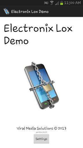 Electronics Lock Demo