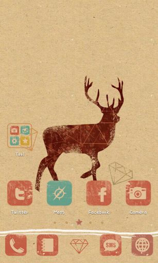 Stamp go launcher theme