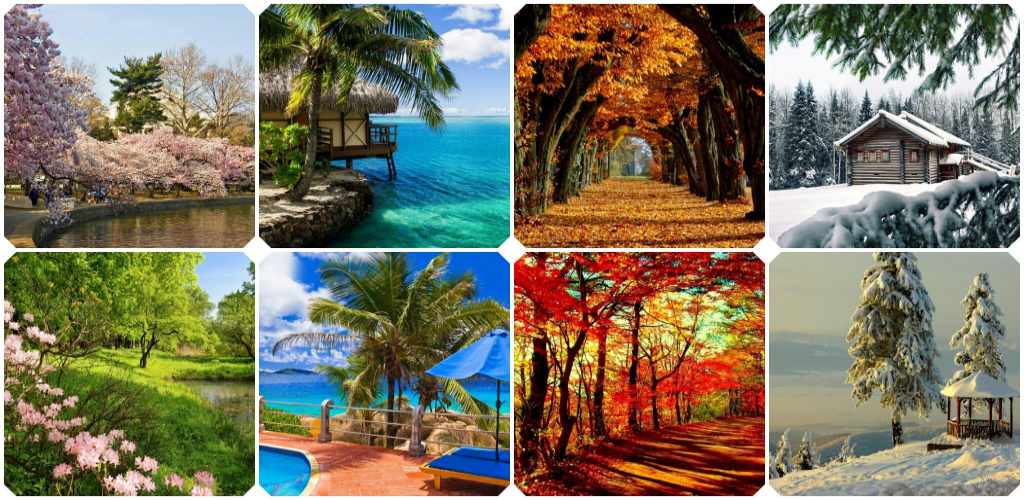 Времена года андроид мод. 5. 1. Нарисуй сказочное объяснение смены времен года. 2.