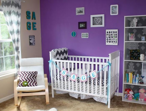 Purple Baby Room Ideas