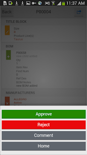Oracle PLM Mobile Screenshots 9