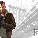 Grand Theft Auto IV Wallpapers logo