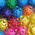 3D lovely Raindrop logo