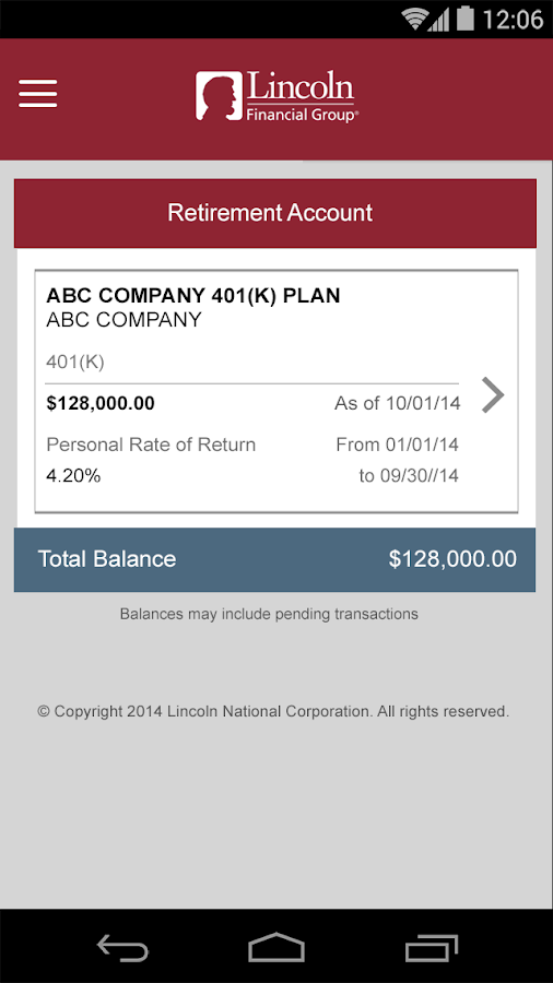 Lincoln Financial Mobile Android Apps on Google Play
