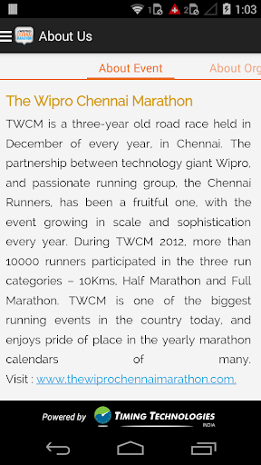 【免費運動App】Wipro Chennai Marathon-APP點子