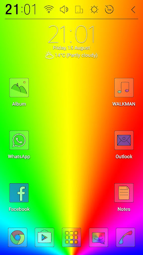 Sliminimal Colour Lite Theme