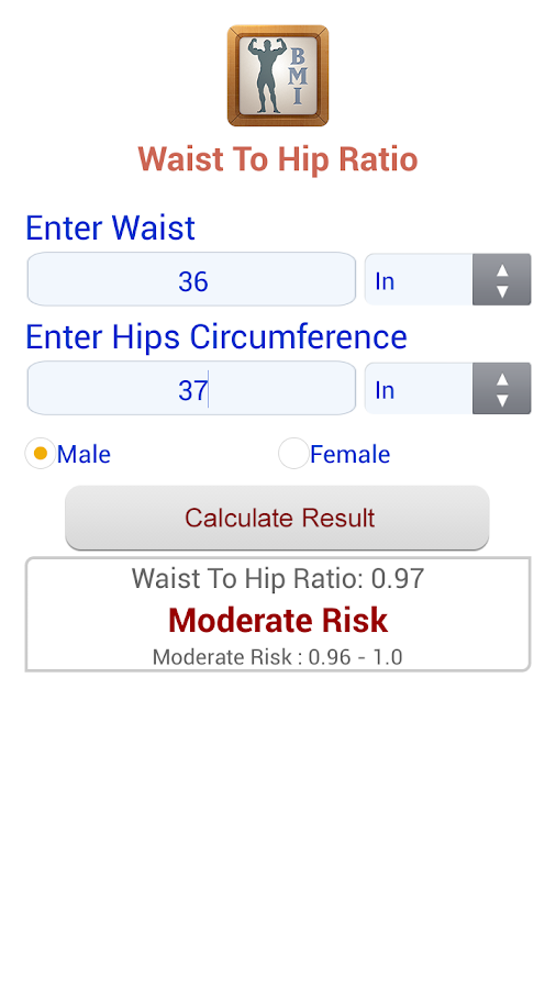 app to calculate body fat percentage