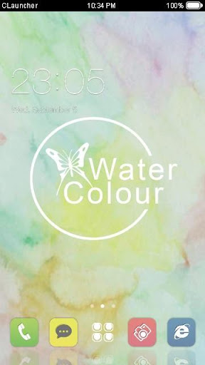 Water Color Theme