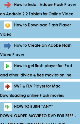 【免費書籍App】flash player for online videos-APP點子