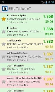 Billig Tanken AT Free - screenshot thumbnail