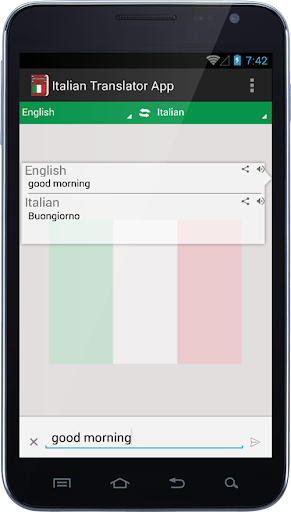 Italian Translator App