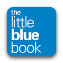 The little blue book logo