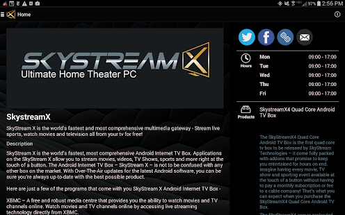 download SkystreamX free