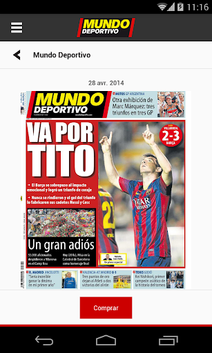 MUNDO DEPORTIVO ED. IMPRESA