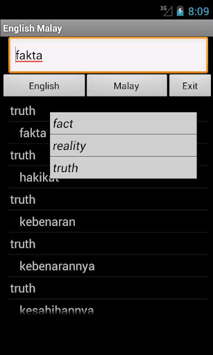 English Malay Dictionary
