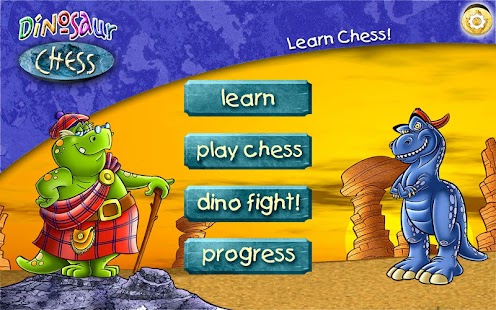 Learn Chess: Dinosaur Chess