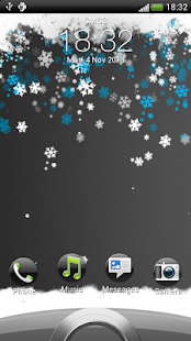 Gray Series Snow LiveWallpaper Screenshots 6