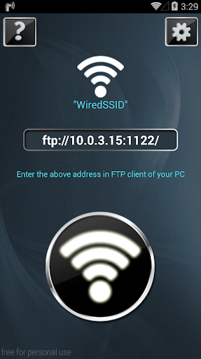 Share internet hotspot