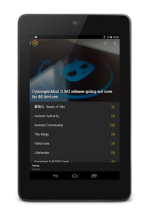 Amber RSS Reader - screenshot thumbnail