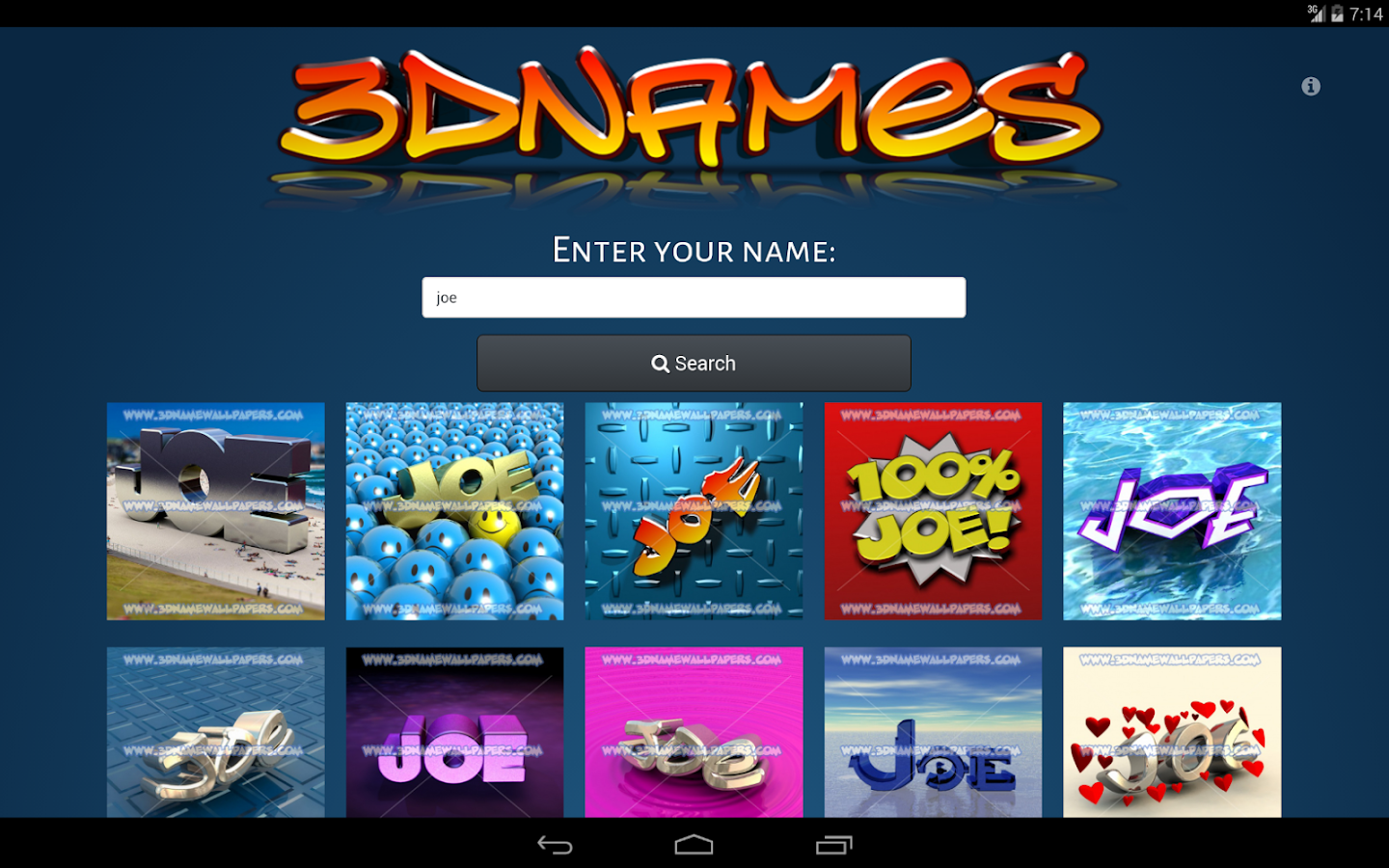 3D Names Android Apps On Google Play