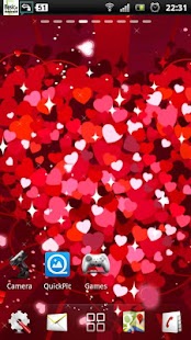 Free Download free heart live wallpaper APK