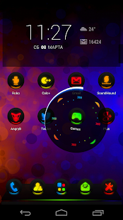 Next Launcher Theme GlowMix - screenshot thumbnail