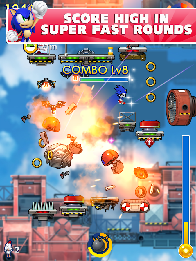 Sonic Jump Fever - screenshot