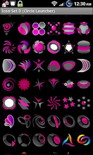 Lastest Icon Set D ADW/Circle Launcher APK