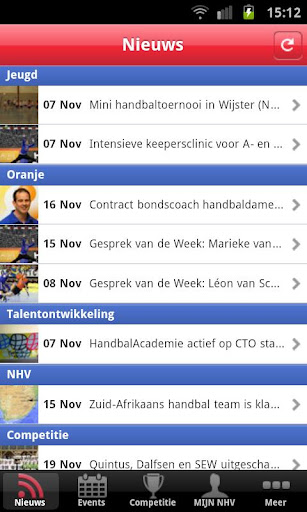 Handbal.nl competitie