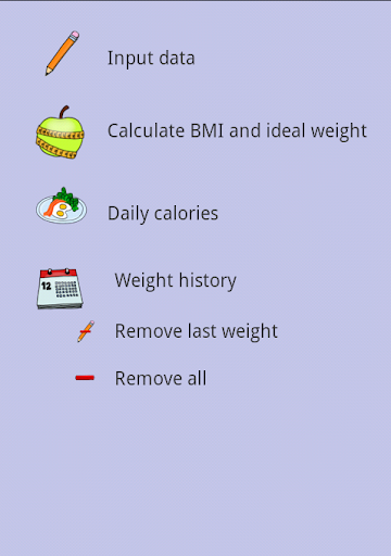 Weight control