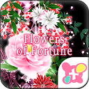 FREE THEMES★Flowers of Fortune mobile app icon