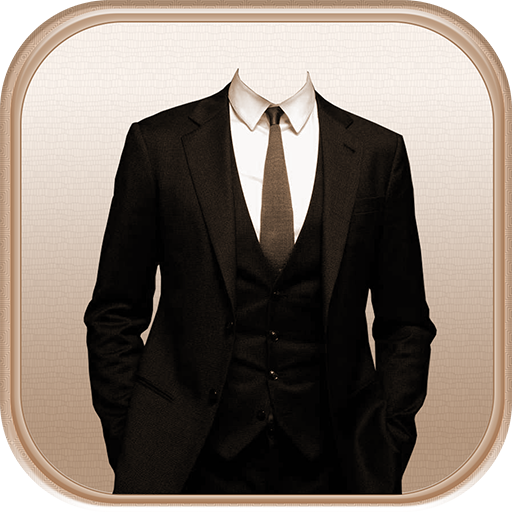 Man Fashion Suit Photo Montage LOGO-APP點子