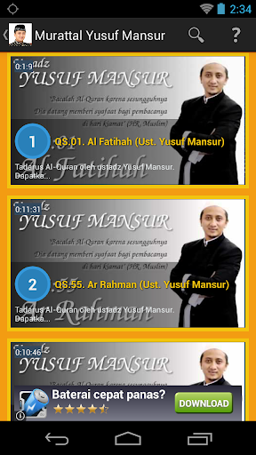 Murattal Yusuf Mansur