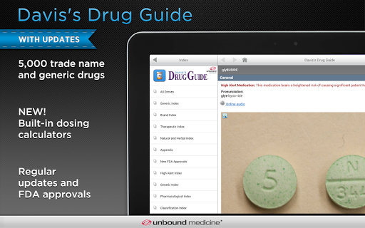 【免費醫療App】Davis's Drug Guide-APP點子