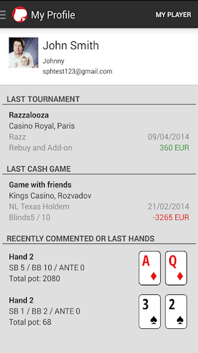 Share Poker Hands LITE