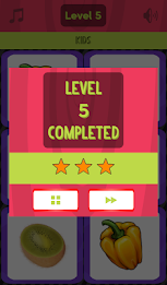 Kids matching puzzle poster 4