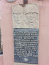 Табличка памяти Якутской Национальной Военной