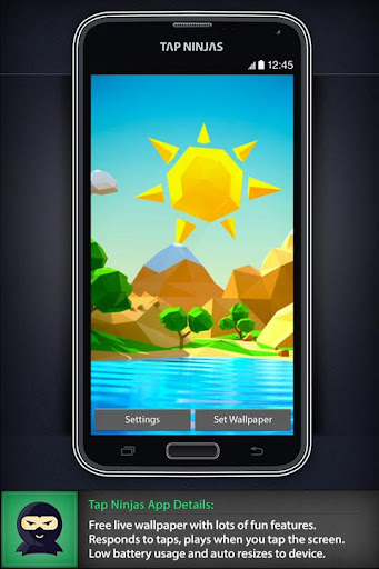 免費下載個人化APP|Low Poly Sunny Island LWP app開箱文|APP開箱王