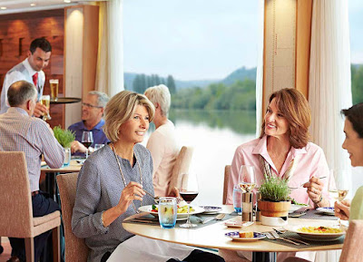 Dine with friends and drink in the breathtaking views of Europe's waterways as you cruise aboard a Viking Longship. 