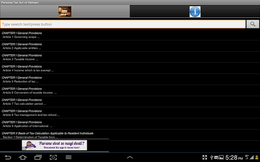 【免費書籍App】Personal Tax Act of Vietnam-APP點子