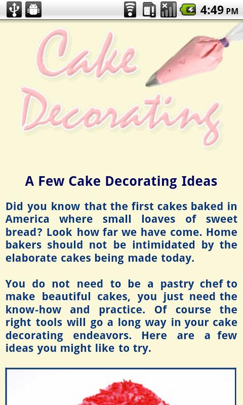 Cake Decorating Tips - Android Apps on Google Play