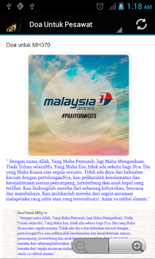 Doa Untuk MH370