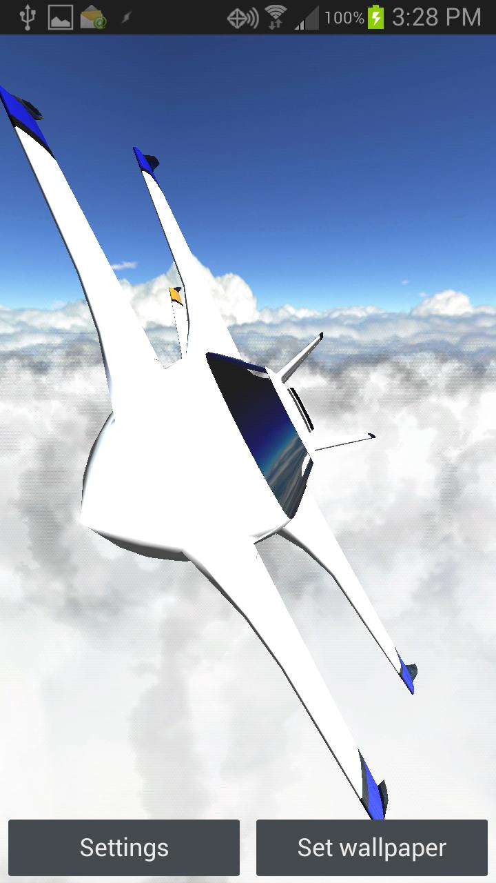 Flying High Live Wallpaper HD Screen 2