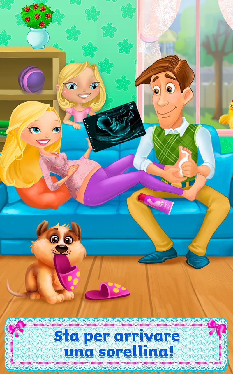 Android application My Newborn Baby Sister screenshort