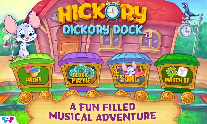 Hickory Dickory Dock - Song Screen 1