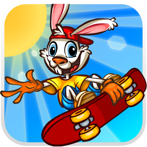 滑板小兔 - Bunny Skater 冒險 App LOGO-APP開箱王